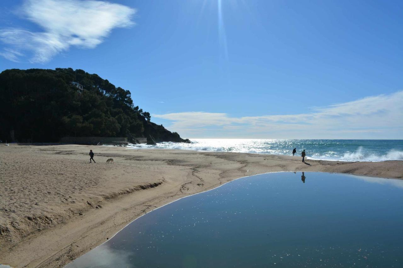 Las Antillas Con Piscina A Pie De Playa 4 Pax Лорет де Мар Екстериор снимка