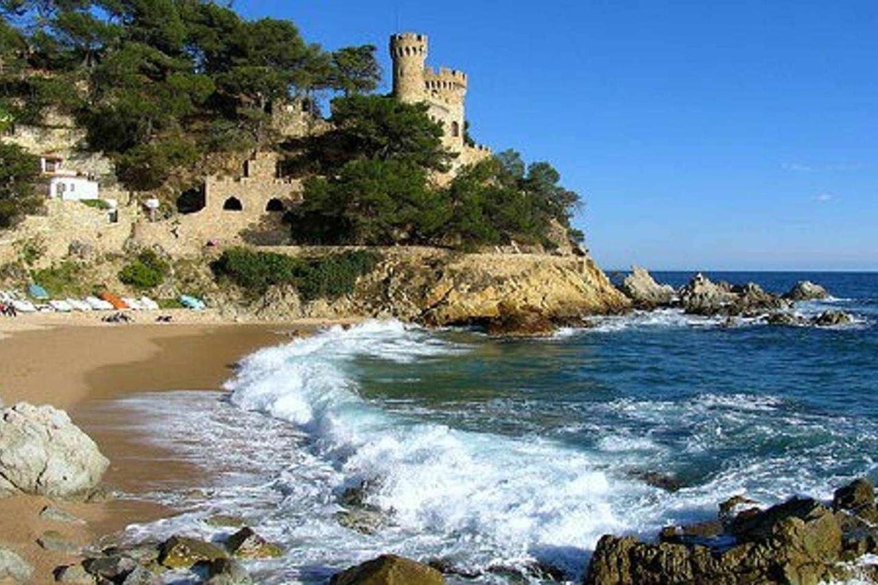 Las Antillas Con Piscina A Pie De Playa 4 Pax Лорет де Мар Екстериор снимка